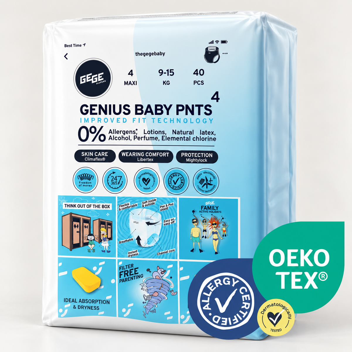 PREMIUM GENIUS BABY PANTS
