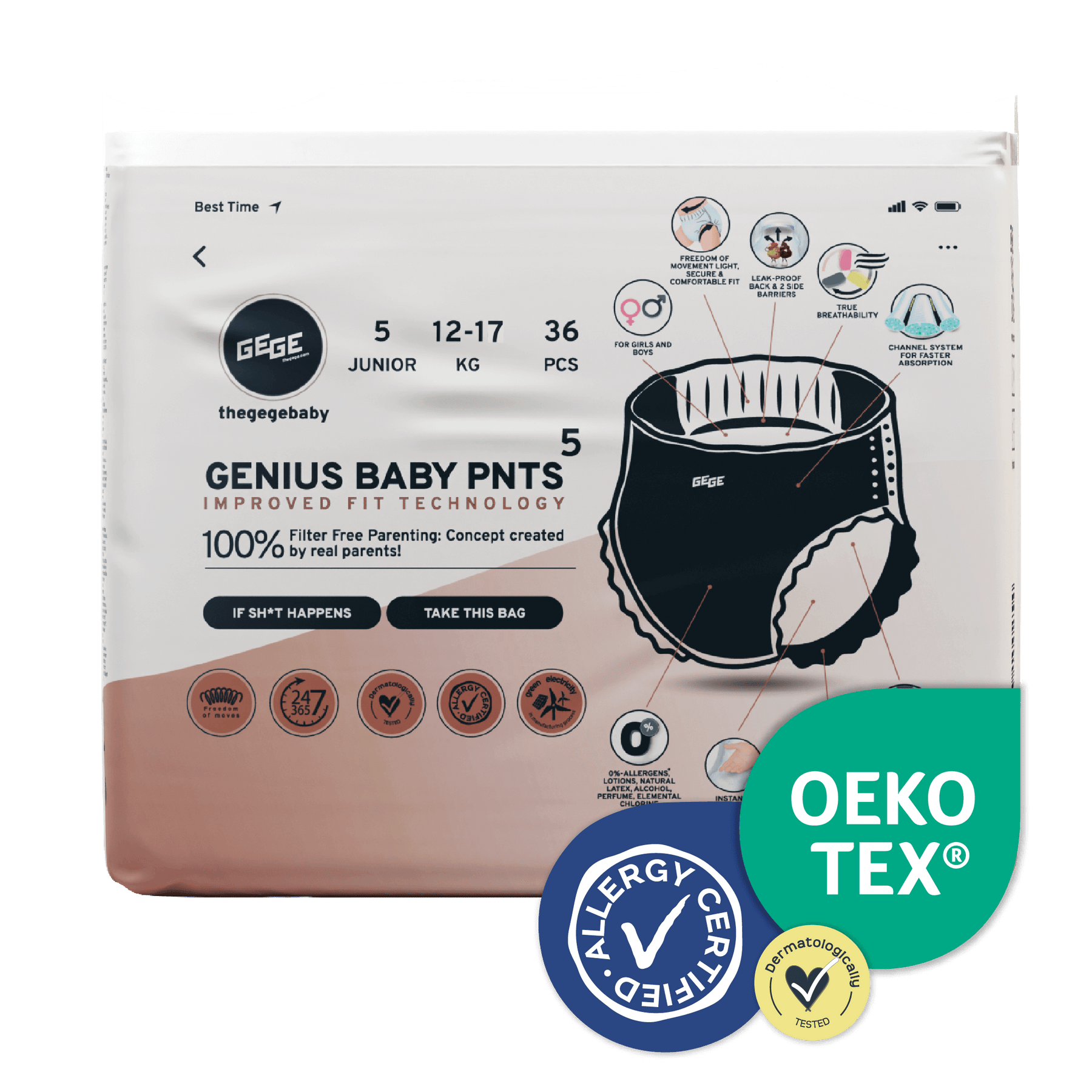 PREMIUM GENIUS BABY-HOSE