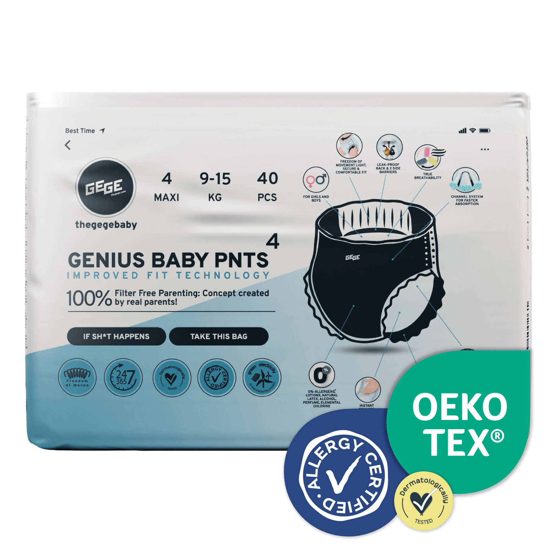 PREMIUM GENIUS BABY-HOSE