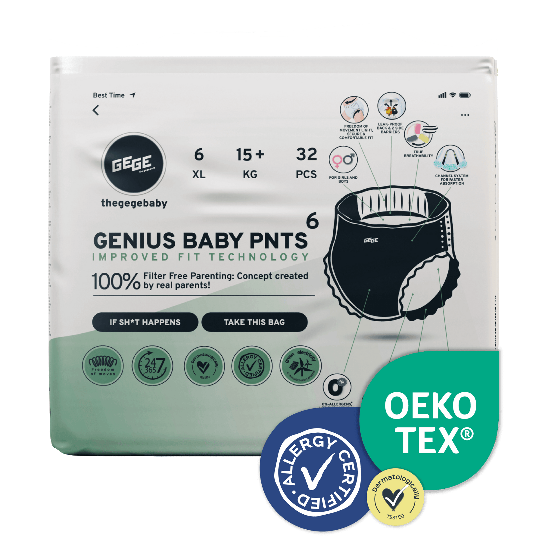 PREMIUM GENIUS BABY-HOSE