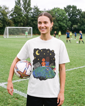 GEGE Behind Every Goal No. 7 T-Shirt Weiß
