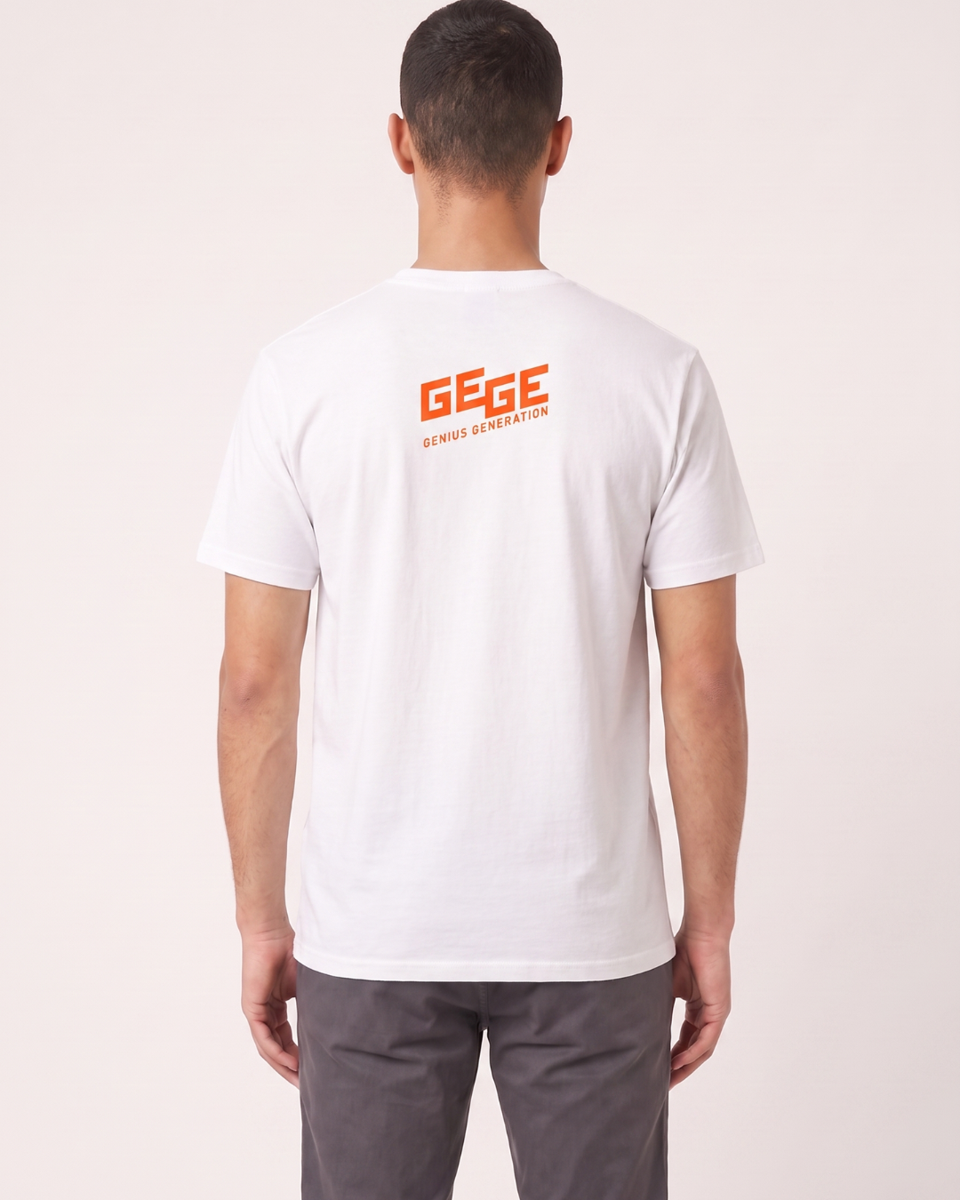 GEGE Behind Every Goal No. 7 T-Shirt Weiß