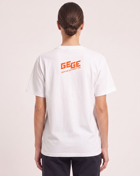 GEGE Behind Every Goal No. 7 T-Shirt Weiß