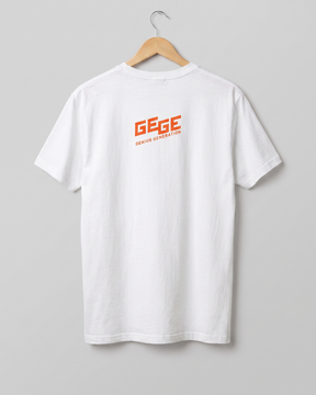 GEGE Behind Every Goal No. 7 T-Shirt Weiß