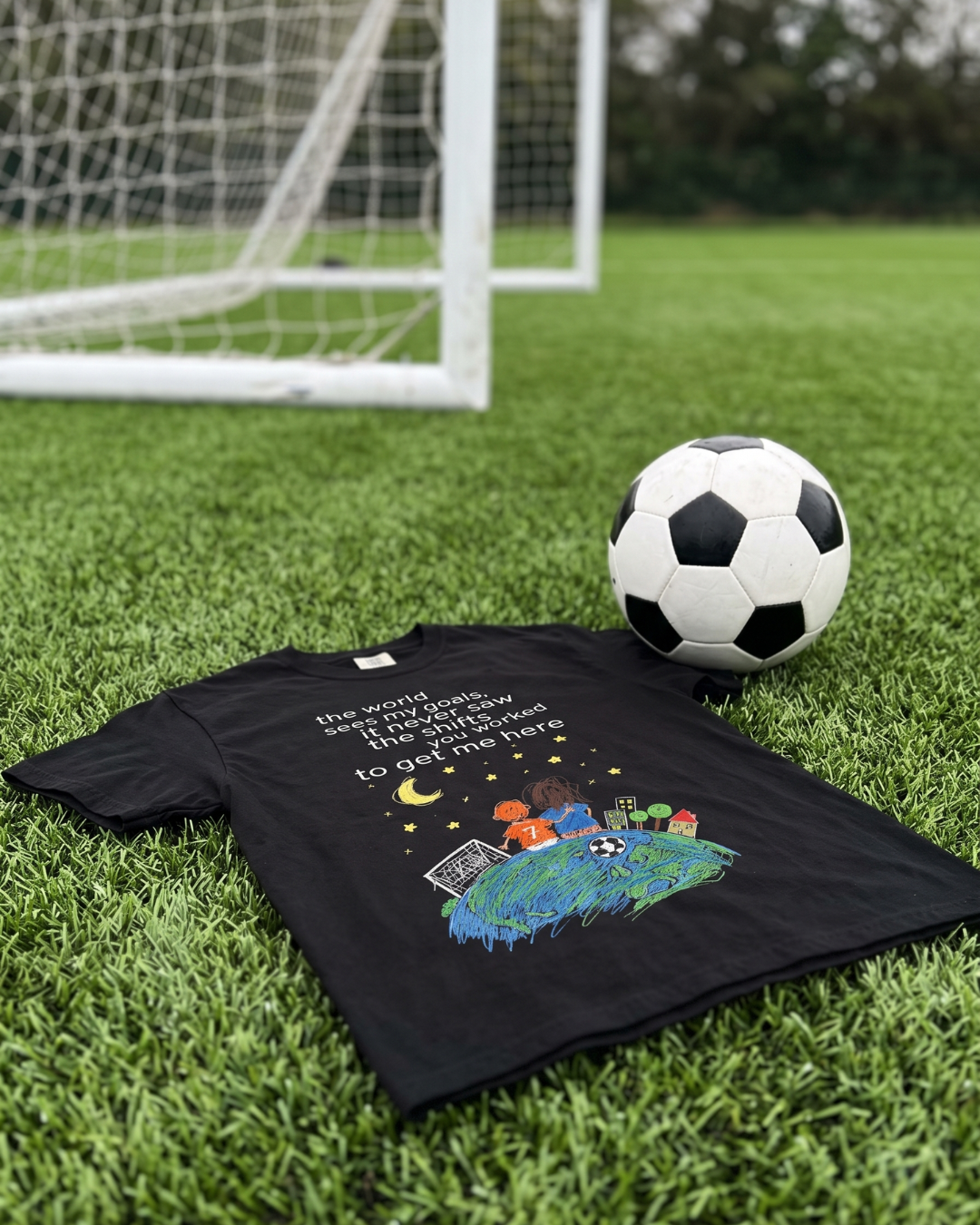 GEGE Behind Every Goal No. 7 T-Shirt