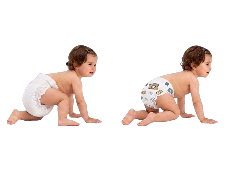 No More Saggy, Heavy Diapers That Slow Your Baby Down