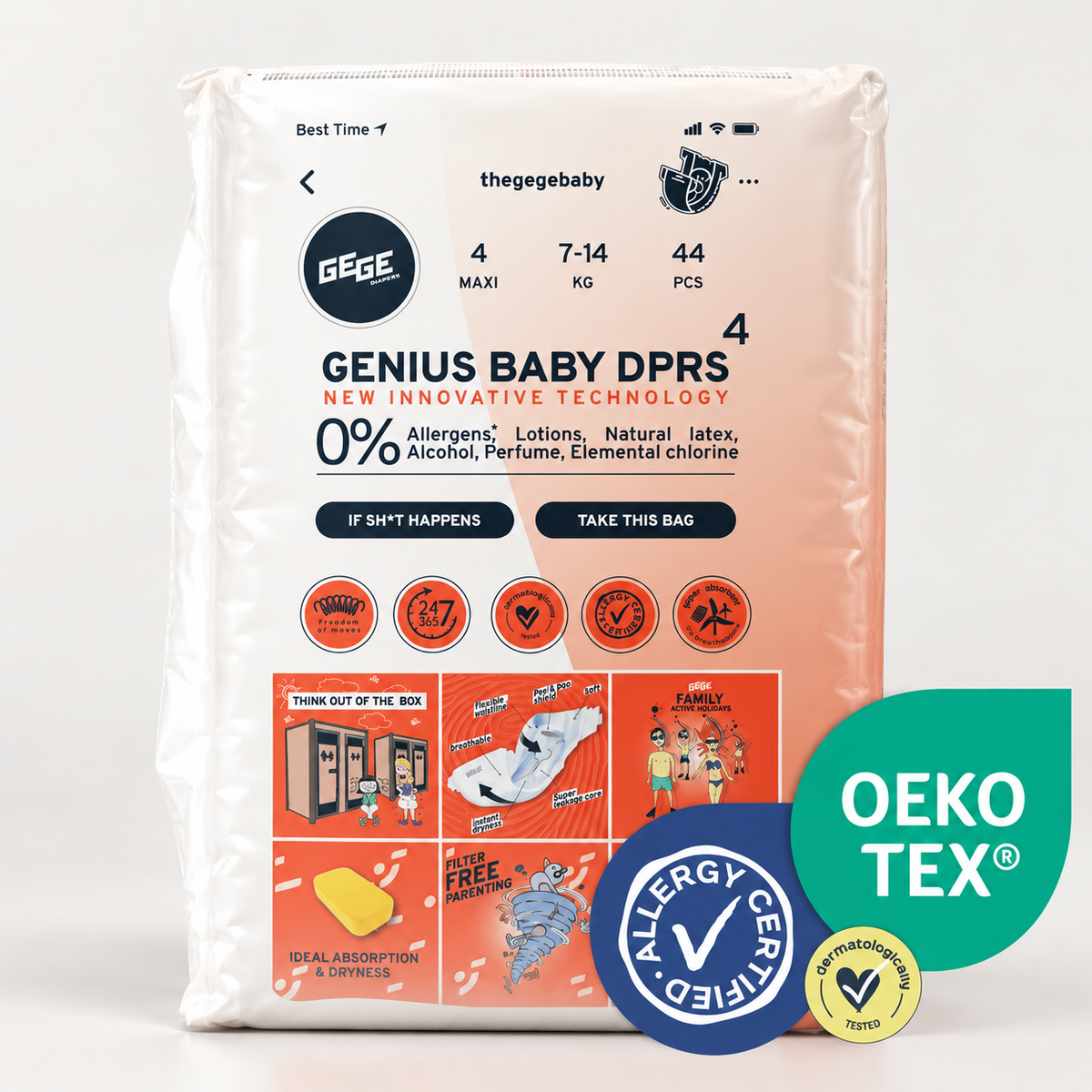 PREMIUM GENIUS BABY DIAPERS