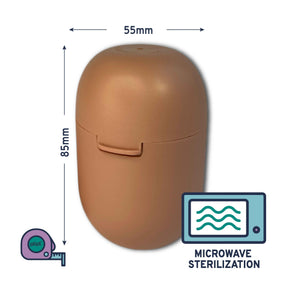 CupCare Hülle 2in1+Genius Eco Komfort Menstruationstasse