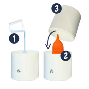 Menstruationstassen-Schnellsterilisator
